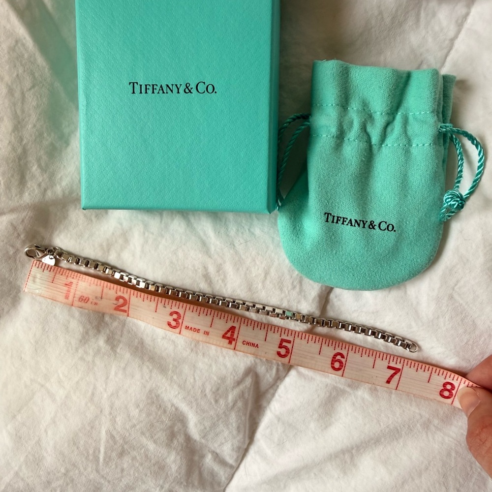 Tiffany & Co. Silver Venetian Link Bracelet - Picture 9 of 9